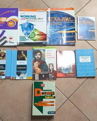 Libri di inglese B1/B2 + dizionario ing-ita
