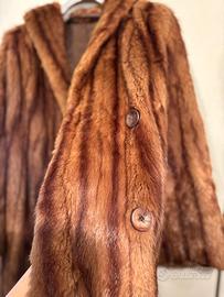 pelliccia di visone anni 80
