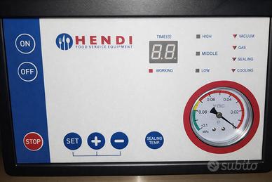 Macchina sottovuoto a campana professionale Hendi