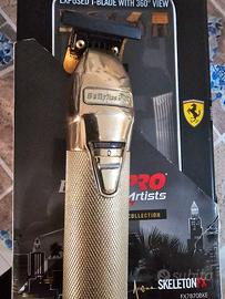 babyliss skeleton fx gold  trimmer top  barber pol