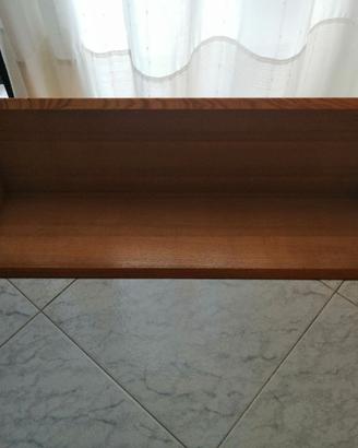2 mensole in legno per arredamento camera