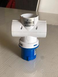 Adattatore industriale con 3 prese Schuko