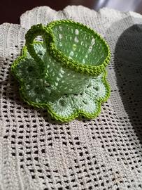 tazzina per bomboniera/oggetto decorativo