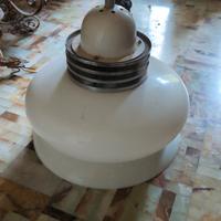 Lampadario anni 70 con carrucola