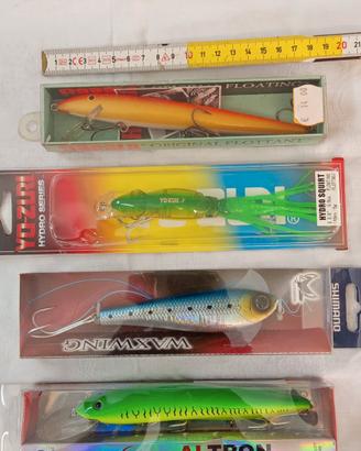 Esche artificiali RAPALA per traina o spinning 