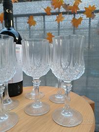 Servizio 12 calici in cristallo