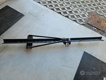 Coppia di portabici universali da tetto