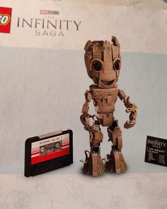 lego I m groot saga infinity 76217