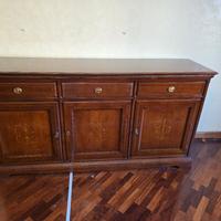 le fablier madia credenza  tutta in legno ciliegio