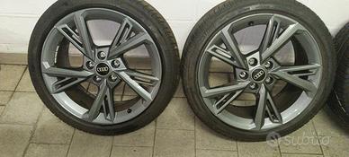 Cerchi in lega oriinali Audi + gomme bridgestone