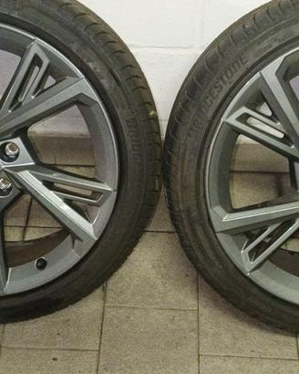Cerchi in lega oriinali Audi + gomme bridgestone
