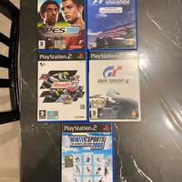 Lotto 5 giochi PS2