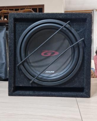 subwoofer alpine 800watt 