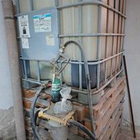 cisterna gasolio con pistola