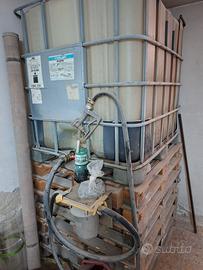 cisterna gasolio con pistola