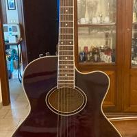 Chitarra acustica elettrificata Aria