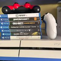 Playstation 4+ 2 controller+ 8 giochi