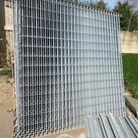 Pannello recinzione grigliato zincato