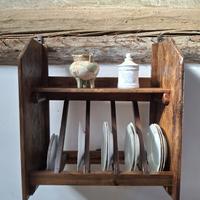 Piattaia toscana in legno massello