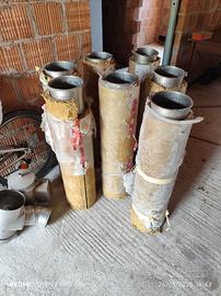 canna fumaria acciaio inox 18 cm