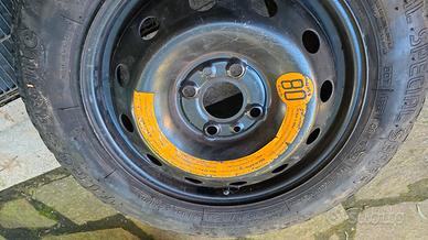 Kit Ruota di scorta R14 FIAT 135/80/14 84M