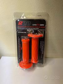 Manopole R20 Lock-on Grips Arancioni