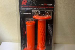 Manopole R20 Lock-on Grips Arancioni