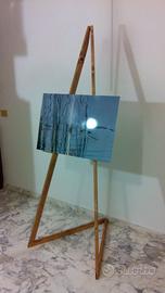 cavalletto per mostre d'arte