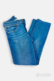 Jeans Wrangler donna Blu denim Straight leg