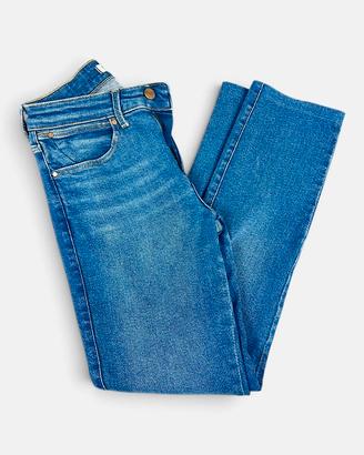 Jeans Wrangler donna Blu denim Straight leg