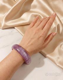 Bracciale Rigido Donna Lilla Bangle