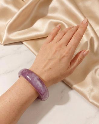 Bracciale Rigido Donna Lilla Bangle