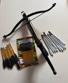 BALESTRA A PISTOLA COBRA+FRECCE E BATT FRECCE