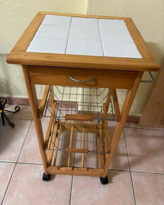 Carrellino porta frutta e verdura
