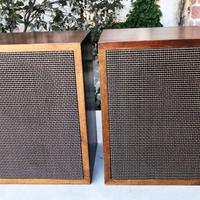 Casse acustiche in legno vintage