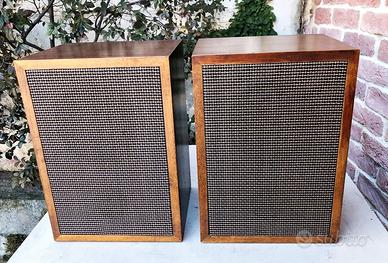 Casse acustiche in legno vintage