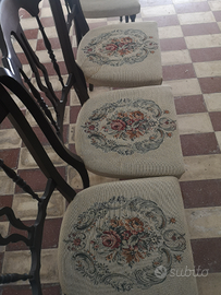 Sedie antiche in legno