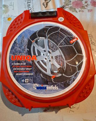 Catene neve Weissenfels  9mm nuove