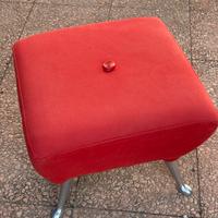 Pouf rosso