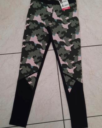 Leggings Tezenis in cotone con inserti stampati