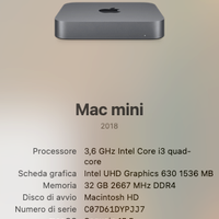 Mac mini 2018