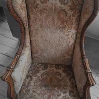 Arr Vintage Poltrona barocco Artigianale 