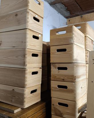 scatole in legno