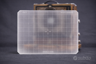 4x5" Ground Glass - Focusing Screen (102x127 mm)