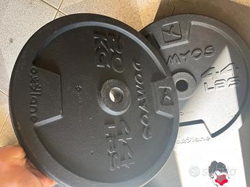 Coppia Dischi Ghisa 20kg Domyos 28mm (40kg)