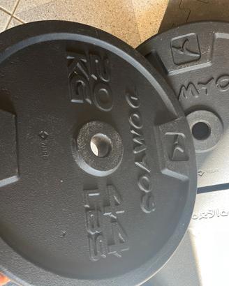 Coppia Dischi Ghisa 20kg Domyos 28mm (40kg)