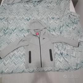 Felpa nike tech grigia 