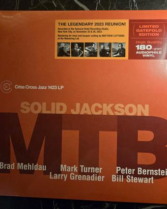 Brad Mehldau Solid Jackson vinile 
