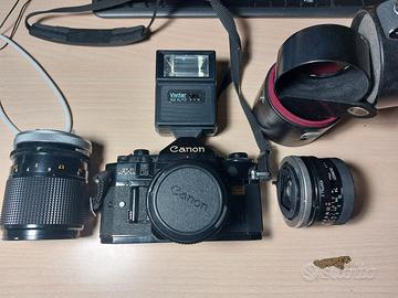 CANON A1 Vintage con accessori