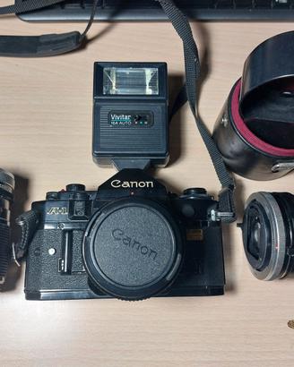 CANON A1 Vintage con accessori